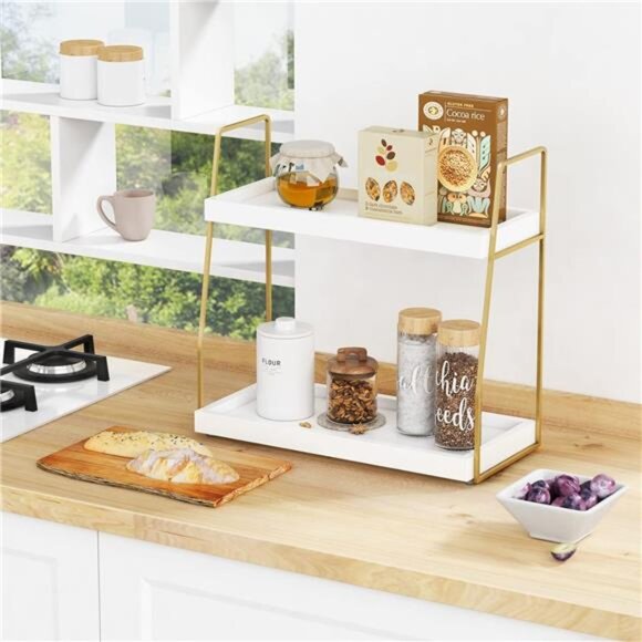 Bathroom Organizer Countertop, Counter Organizer for Bathroom Decor - Picture 3 of 7